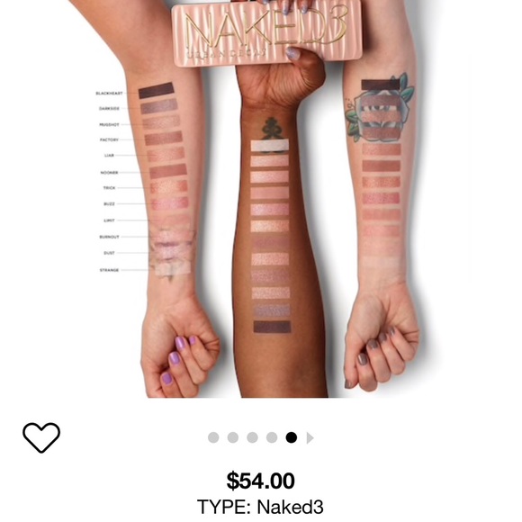 🎁🎁FREE GIFT+ NAKED3 Urban Decay Palette - NIB - Picture 5 of 7